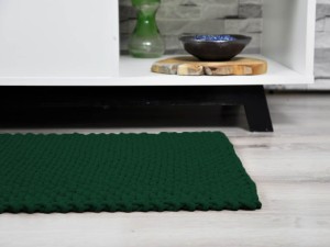 Dywan butelkowy zielony