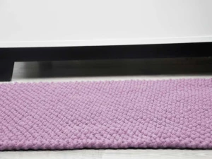 Dywanik łazienkowy pudrowy róż.