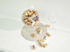 Podkładka na stolik, ecru.