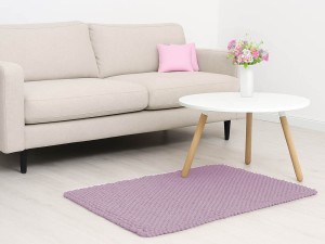 Dywan pudrowy róż.