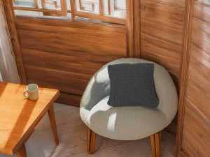 Grafitowa poduszka - bawełniana poduszka dekoracyjna.